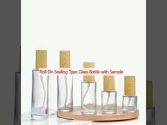 ロールオンシール型 ガラスボトル