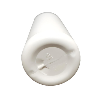 120ML Empty White Bottle Fiber Powder Shaker Bottle with 127mm Flip Top Cap and PE Bottle