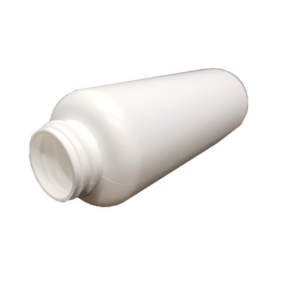 120ML Empty White Bottle Fiber Powder Shaker Bottle with 127mm Flip Top Cap and PE Bottle