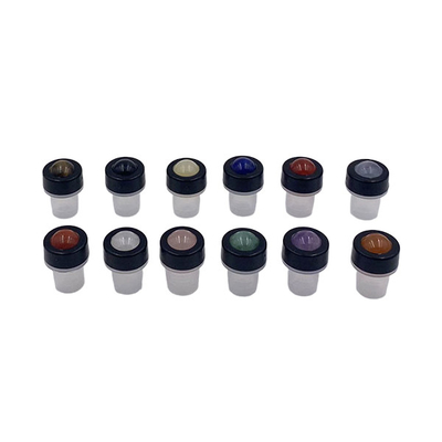 プロフェッショナル生産 小型ロールオンボトルキャップ 透明な宝石ローラーボトルトップ 10ml 玉のローラーボールボトル