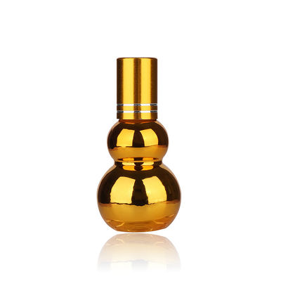 ‌高級UVゴールデンひょうたん型メタルローラーボールエッセンシャルオイル空ローラーボトル 50ml 100ml